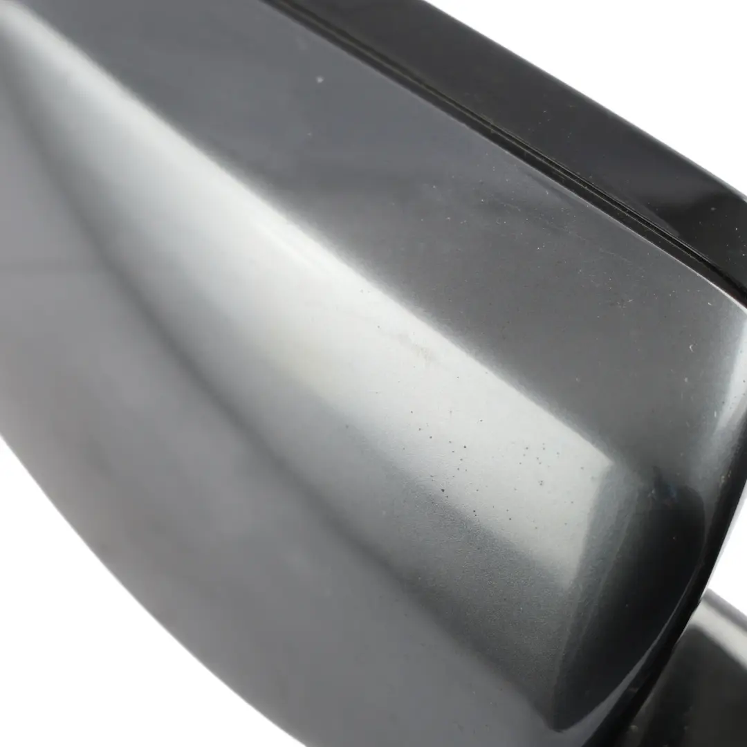 BMW E60 E61 LCI Side View Wing Mirror Right O/S Titansilber Platingrau - A68 - SKU RHD-7189654-PG - Part number 7189654