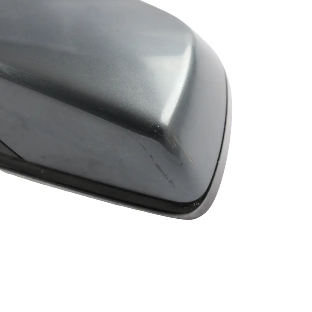 BMW E60 E61 LCI Side View Wing Mirror Left N/S Titansilber Platingrau - A68 - SKU RHD-7189655-PG - Part number 7189655