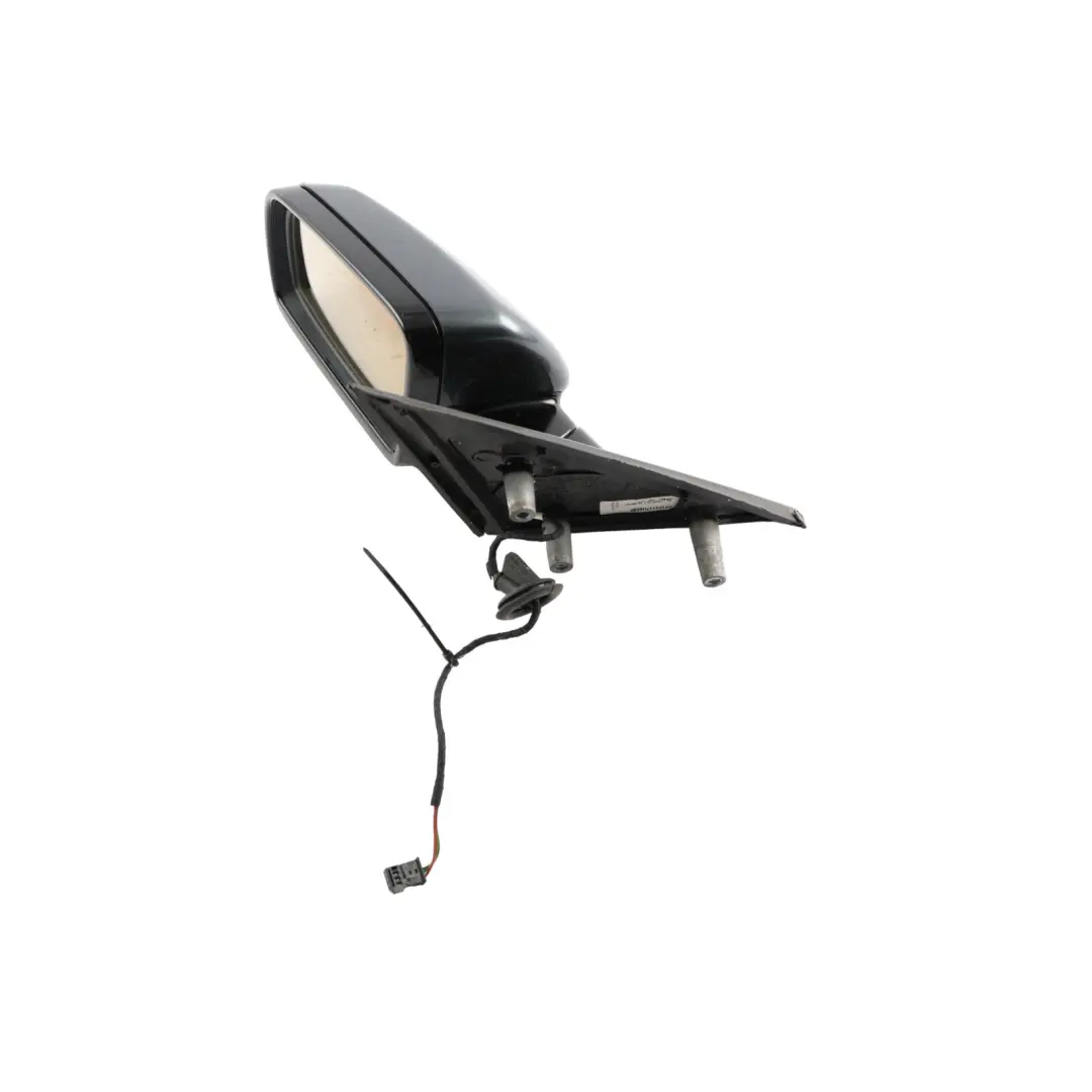 BMW E60 E61 LCI Side View Wing Mirror Left N/S Titansilber Platingrau - A68 - SKU RHD-7189655-PG - Part number 7189655