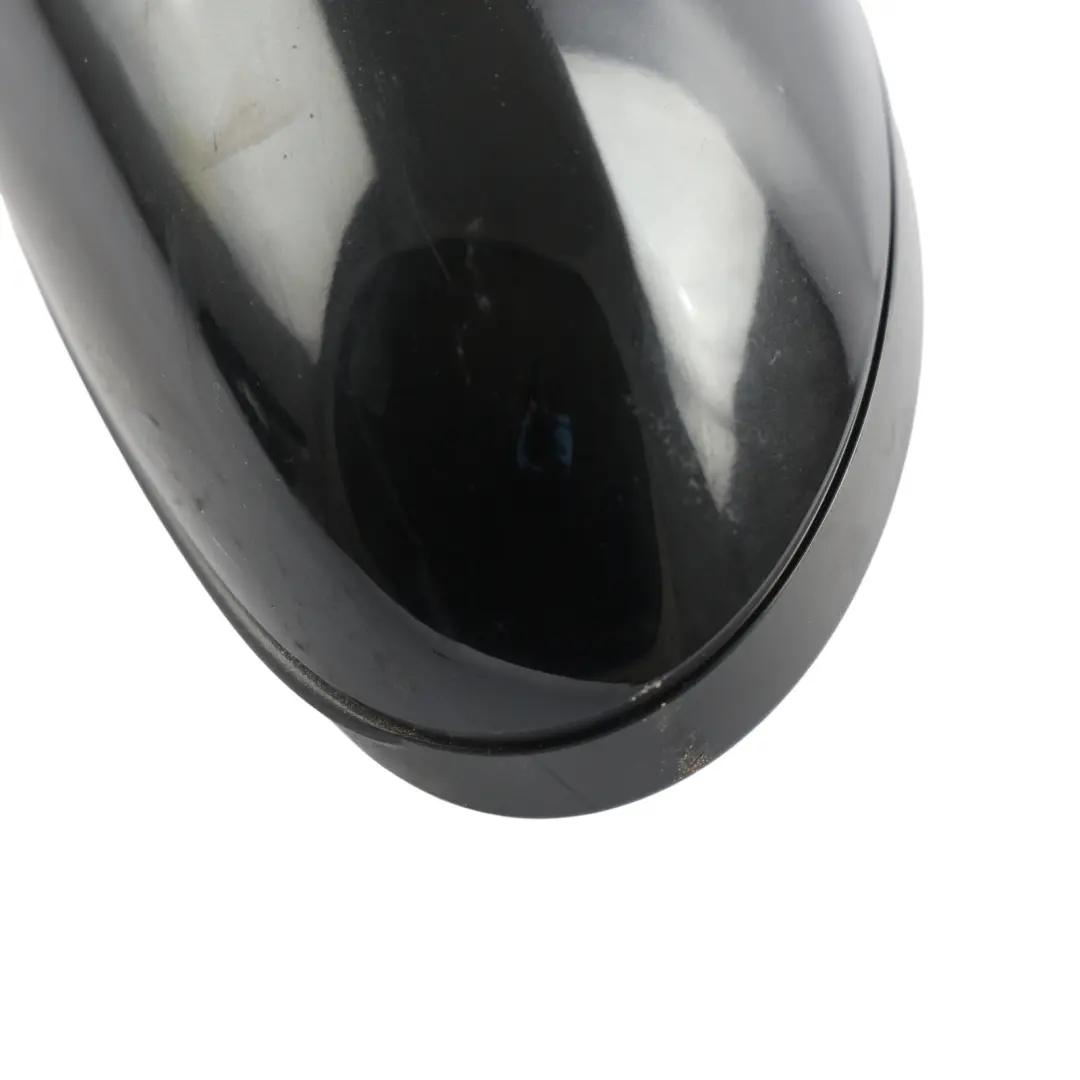BMW E87 Outside Left Wing Mirror N/S Black Sapphire Metallic 475 - SKU RHD-7189851-BS2 - Part number 7189851