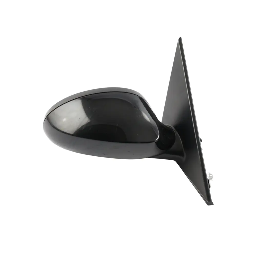 BMW E87 Heated Right Side Wing Mirror O/S Black Sapphire Metallic 475 - SKU RHD-7189852-BS - Part number 7189852
