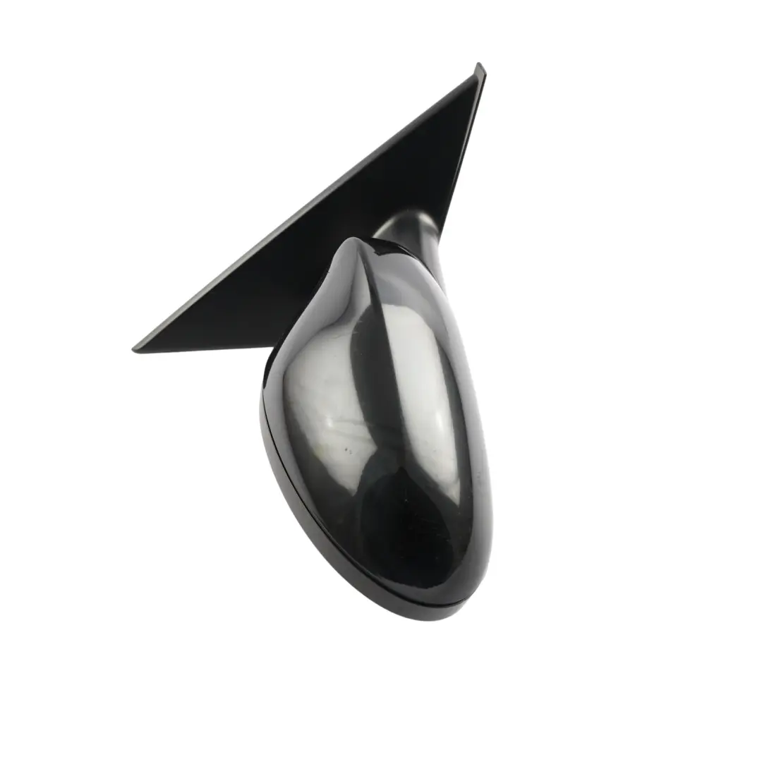 BMW E87 Heated Right Side Wing Mirror O/S Black Sapphire Metallic 475 - SKU RHD-7189852-BS - Part number 7189852