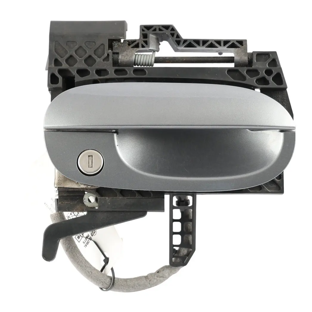 BMW Z4 E85 E86 Front Door Handle Outer Mount Right O/S Space Grey Metallic - A52 - SKU RHD-7197324-SCG - Part number 7197324