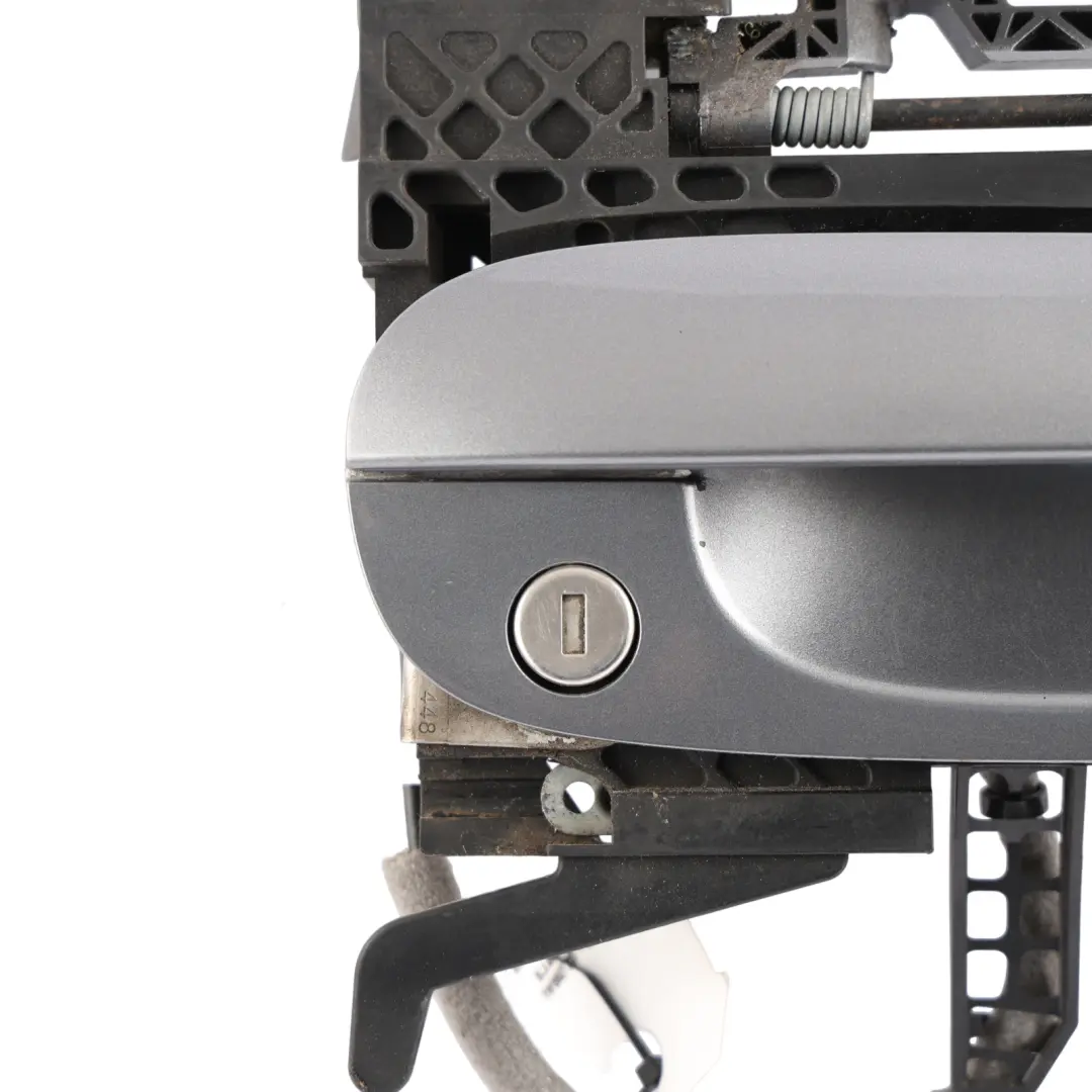 BMW Z4 E85 E86 Front Door Handle Outer Mount Right O/S Space Grey Metallic - A52 - SKU RHD-7197324-SCG - Part number 7197324