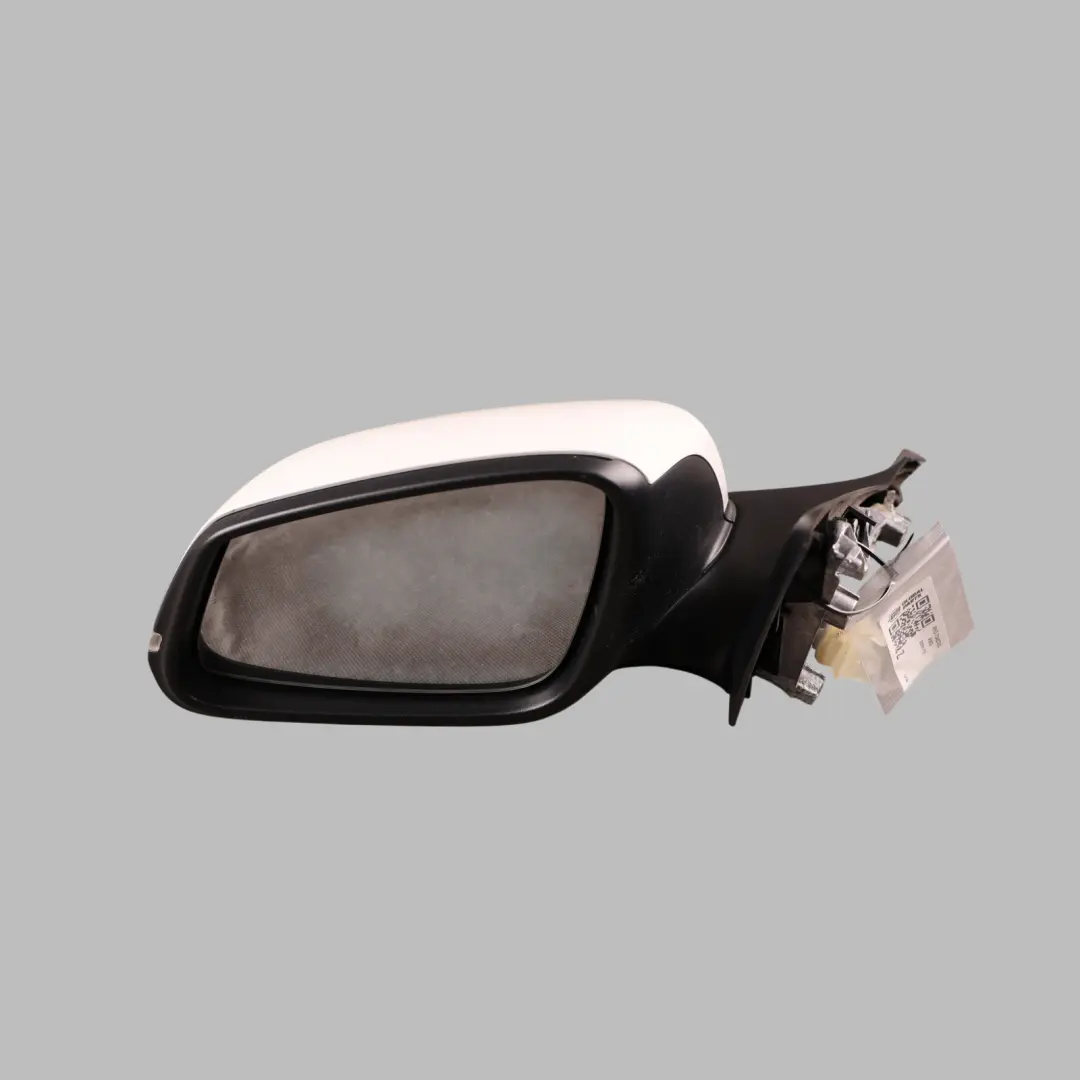 BMW F20 LCI Heated Wing Mirror Left N/S Alpinweiss Alpine White 300 - SKU RHD-7242703-AW2 - Part number 7242703