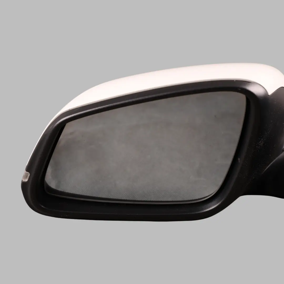 BMW F20 LCI Heated Wing Mirror Left N/S Alpinweiss Alpine White 300 - SKU RHD-7242703-AW2 - Part number 7242703