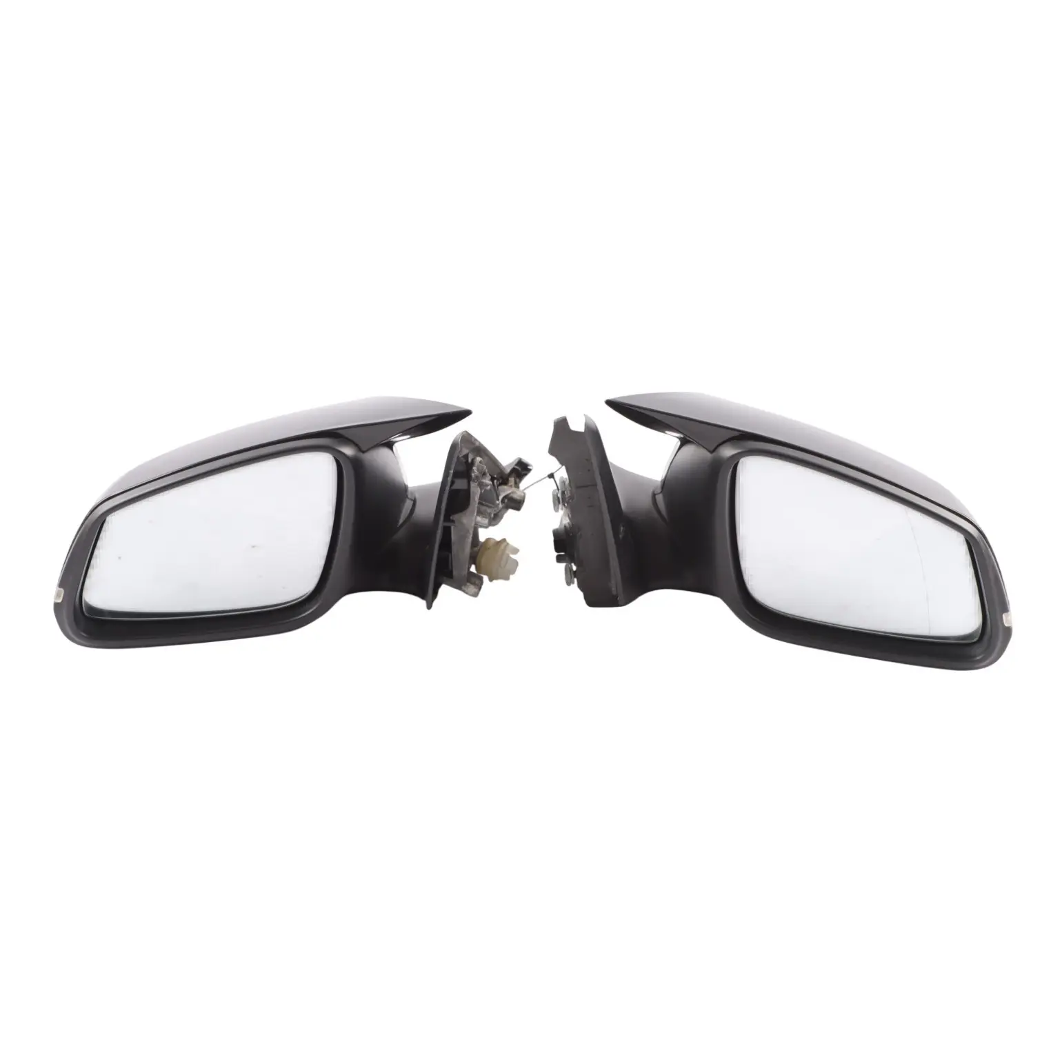 BMW F20 LCI Door Wing Mirror Heated Right Left N/O/S Outside Black Set 7242704