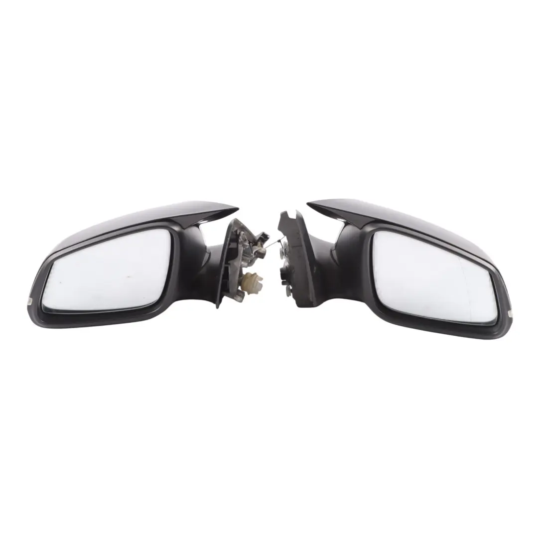 Door Wing Mirror Heated Right Left N/O/S Outside Black Set to BMW F20 LCI with Part number 7242704 BMW F20 LCI Door Wing Mirror Heated Right Left N/O/S Outside Black Set - SKU RHD-7242704-BLK3 - Part number 7242704