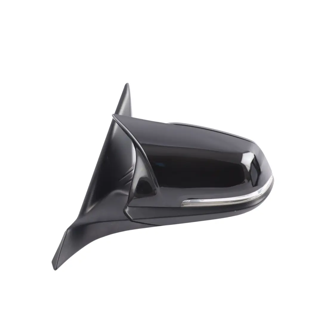 BMW F20 LCI Door Wing Mirror Heated Right Left N/O/S Outside Black Set - SKU RHD-7242704-BLK3 - Part number 7242704