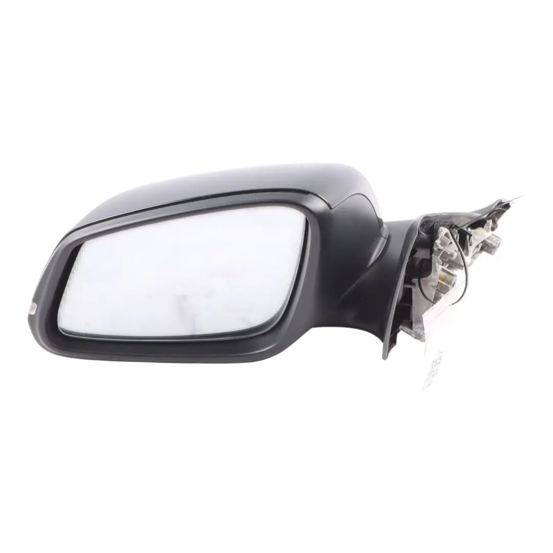 BMW F20 F20 LCI Wing Mirror Heated 5 Pin Front Left N/S Schwarz 2 - 668 7242719