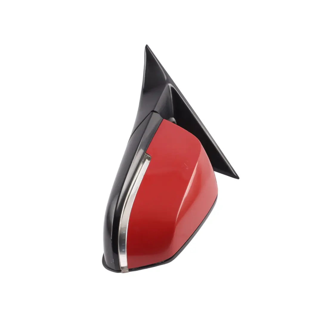 BMW F30 M Sport Door Wing Mirror Heated Left N/S Melbourne Red Metallic - A75 - SKU RHD-7245217-MRT - Part number 7245217