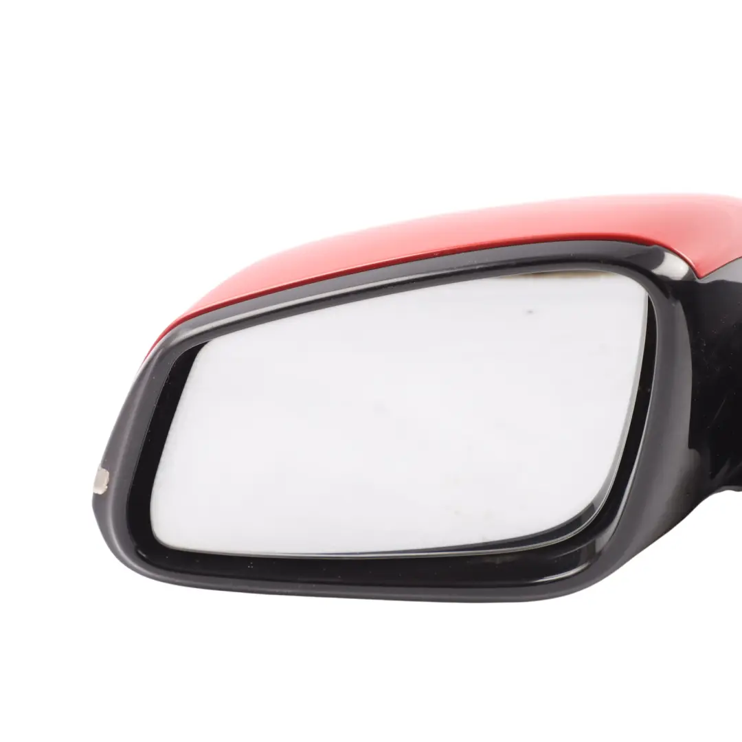 BMW F30 M Sport Door Wing Mirror Heated Left N/S Melbourne Red Metallic - A75 - SKU RHD-7245217-MRT - Part number 7245217