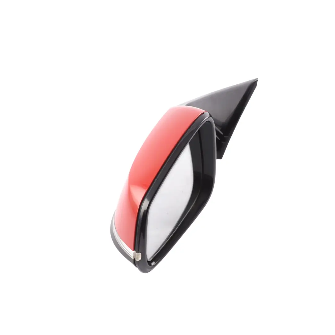 BMW F30 M Sport Door Wing Mirror Heated Left N/S Melbourne Red Metallic - A75 - SKU RHD-7245217-MRT - Part number 7245217