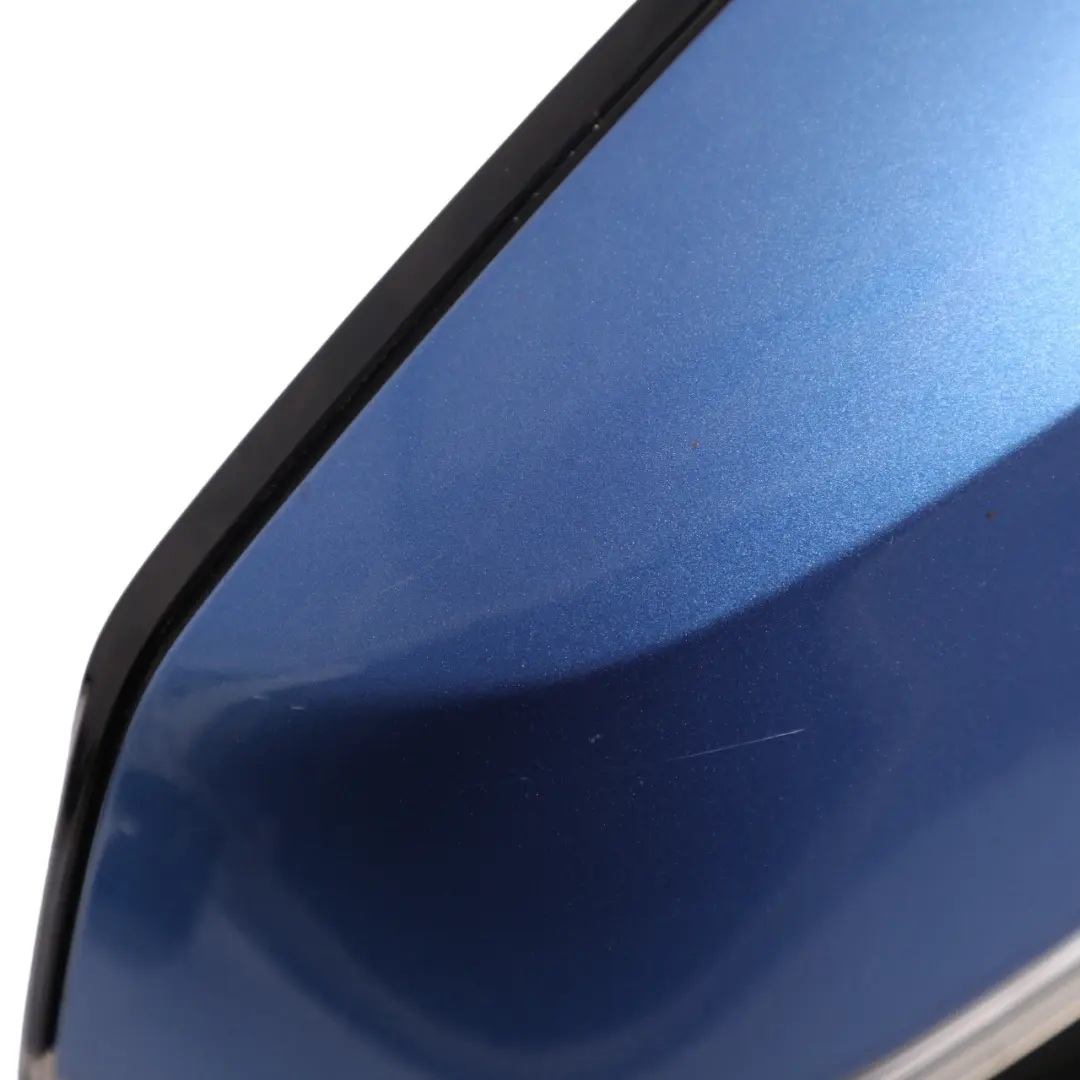 Mirror Wing Heated Right O/S Door Estoril Blau B45 to BMW F30 M Sport with Part number 7245218 BMW F30 M Sport Mirror Wing Heated Right O/S Door Estoril Blau B45 - SKU RHD-7245218-EB - Part number 7245218