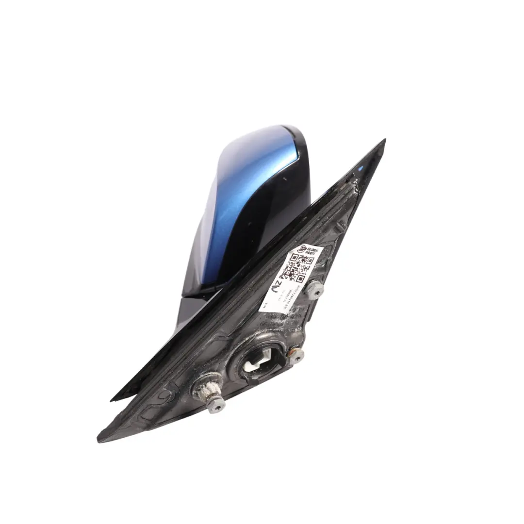 BMW F30 M Sport Mirror Wing Heated Right O/S Door Estoril Blau B45 - SKU RHD-7245218-EB - Part number 7245218