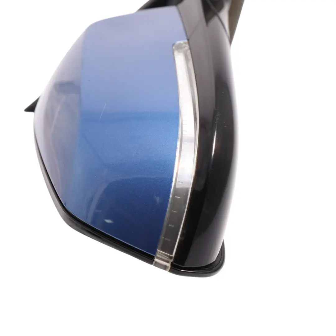 BMW F30 M Sport Mirror Wing Heated Right O/S Door Estoril Blau B45 - SKU RHD-7245218-EB - Part number 7245218