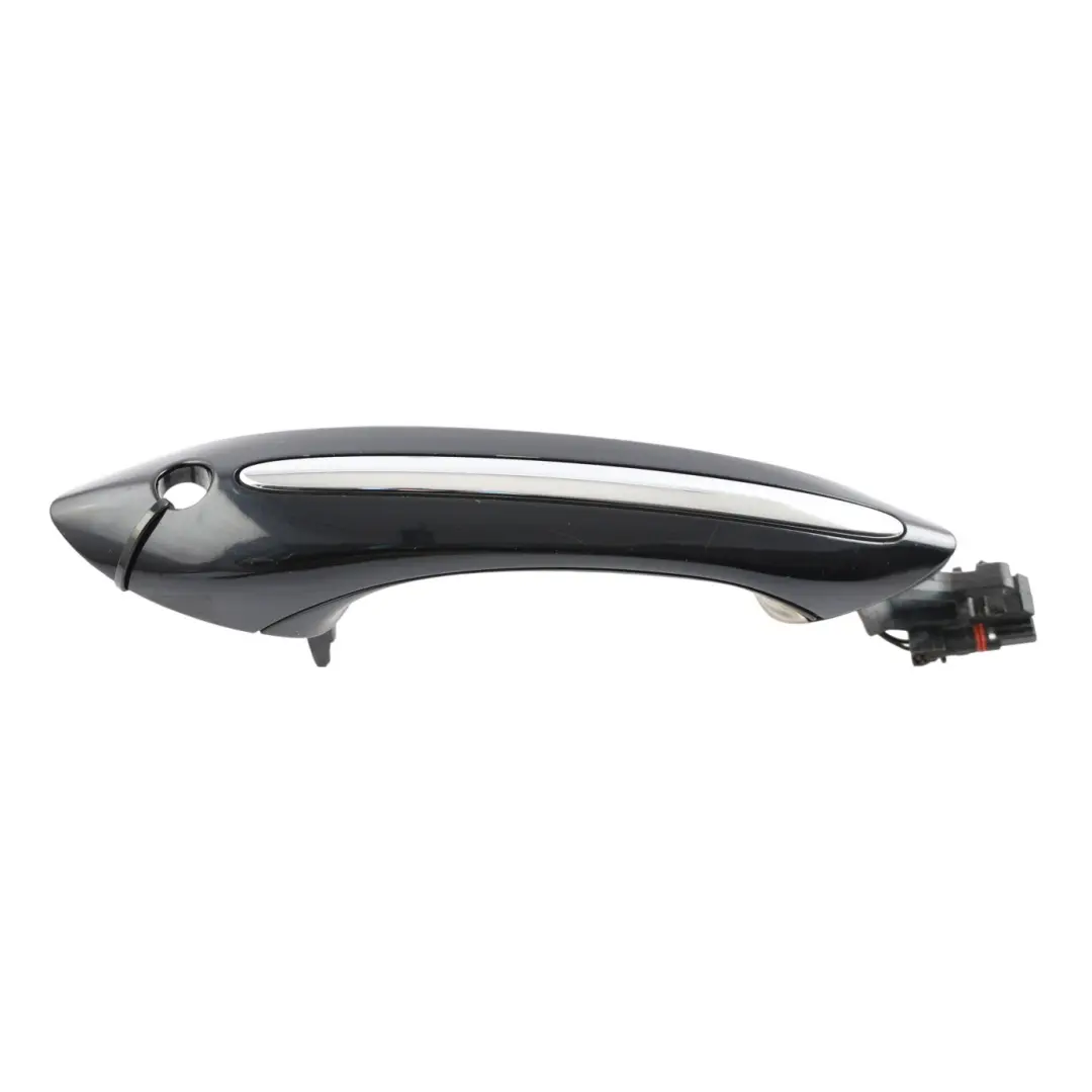 BMW F01 F02 F12 F13 Outer Door Handle Front Right O/S Azurit Black - S34 - SKU RHD-7249978-AZB - Part number 7249978