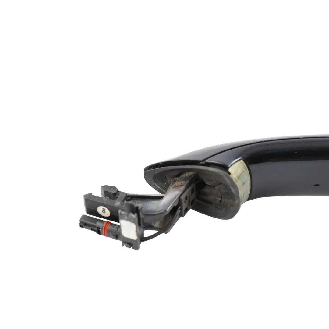 BMW F01 F02 F12 F13 Outer Door Handle Front Right O/S Azurit Black - S34 - SKU RHD-7249978-AZB - Part number 7249978