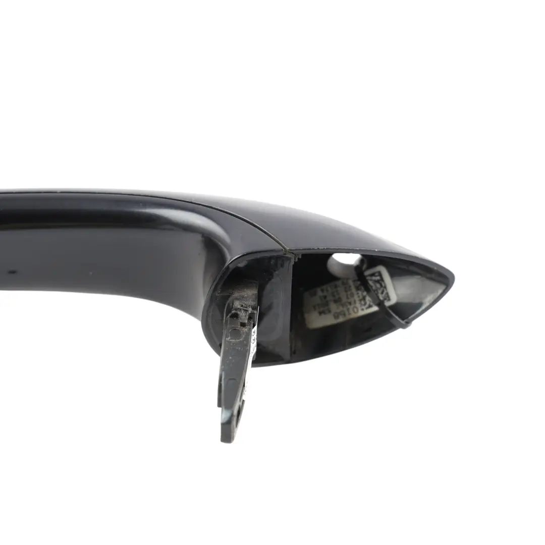 BMW F01 F02 F12 F13 Outer Door Handle Front Right O/S Azurit Black - S34 - SKU RHD-7249978-AZB - Part number 7249978