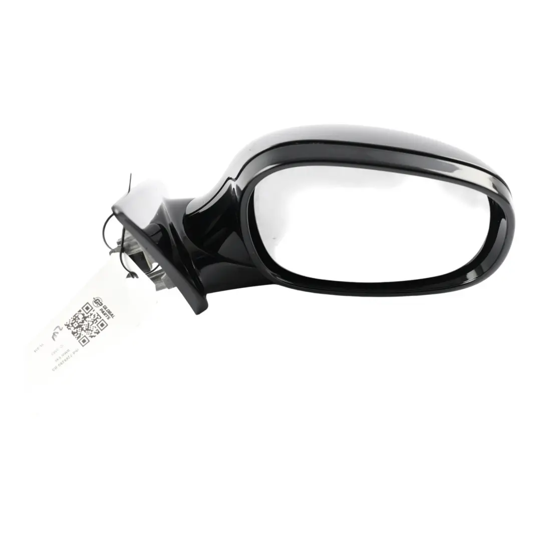BMW 3 Series E90 E91 LCI M Sport Heated Right Wing Mirror O/S Black Sapphire 475 - SKU rhd-7268280-BS - Part number 7268280
