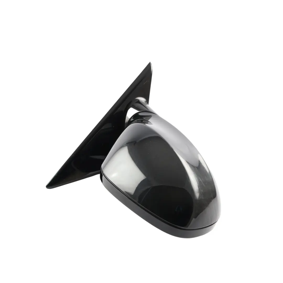 BMW 3 Series E90 E91 LCI M Sport Heated Right Wing Mirror O/S Black Sapphire 475 - SKU rhd-7268280-BS - Part number 7268280