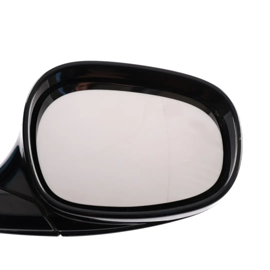 BMW 3 Series E90 E91 LCI M Sport Heated Right Wing Mirror O/S Black Sapphire 475 - SKU rhd-7268280-BS - Part number 7268280