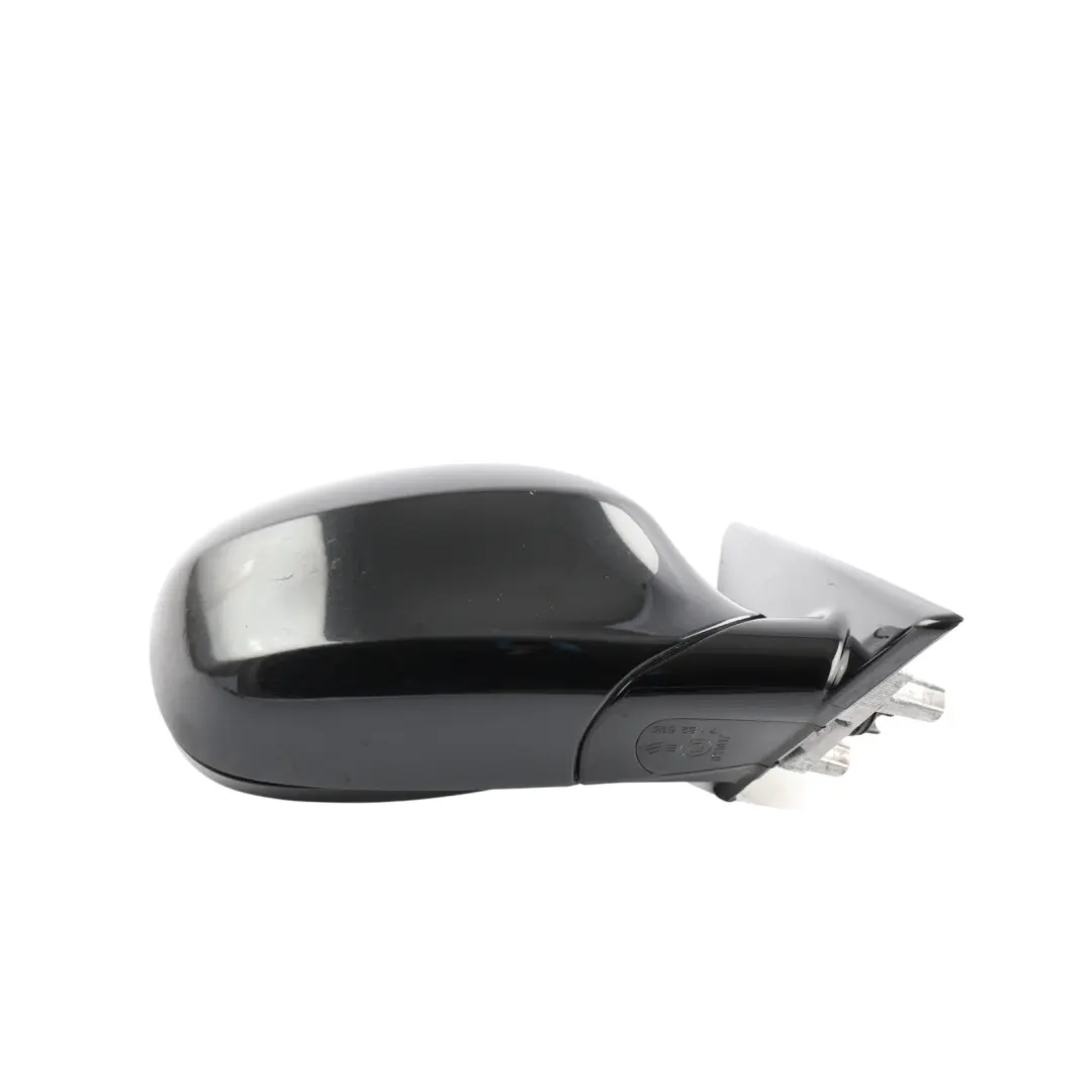 BMW 3 Series E90 E91 LCI M Sport Heated Right Wing Mirror O/S Black Sapphire 475 - SKU rhd-7268280-BS - Part number 7268280
