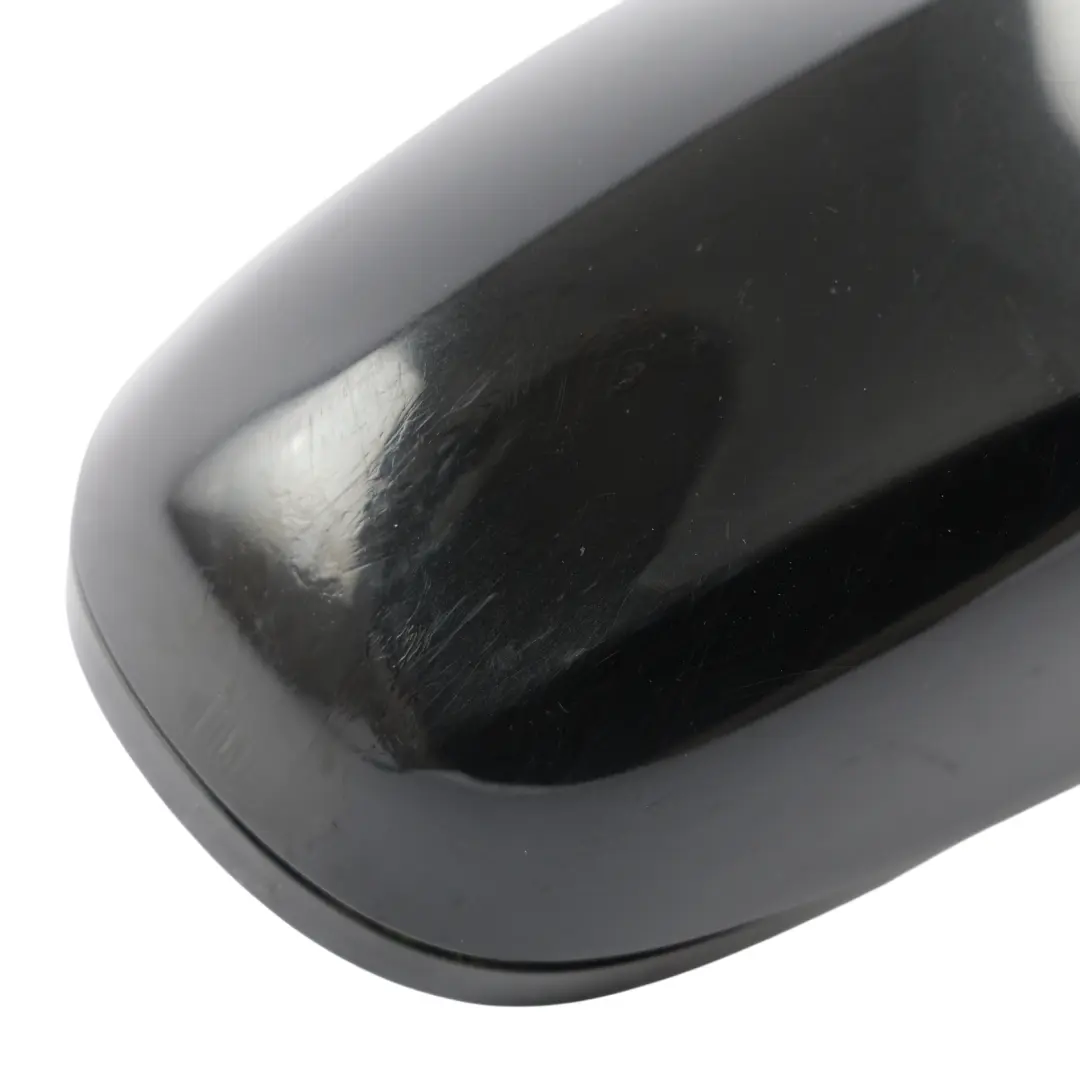 BMW 3 Series E90 E91 LCI M Sport Heated Right Wing Mirror O/S Black Sapphire 475 - SKU rhd-7268280-BS - Part number 7268280