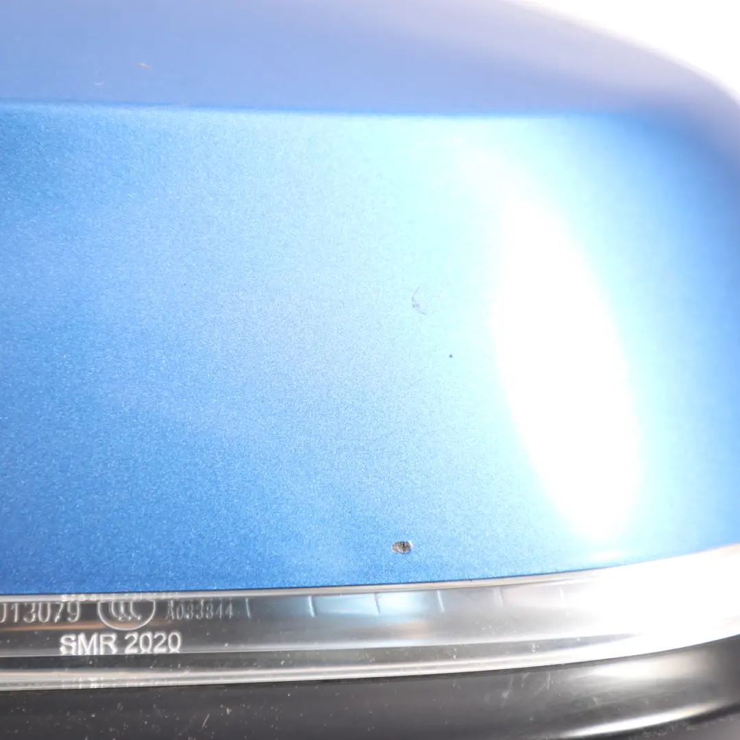BMW F21 F22 Wing Mirror Door Left N/S High Gloss Estoril Blue B45 - SKU RHD-7268599-EB1 - Part number 7268599