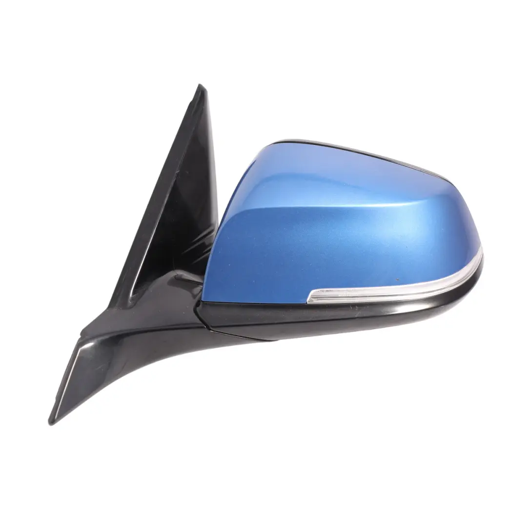 BMW F21 F22 Wing Mirror Door Left N/S High Gloss Estoril Blue B45 - SKU RHD-7268599-EB1 - Part number 7268599
