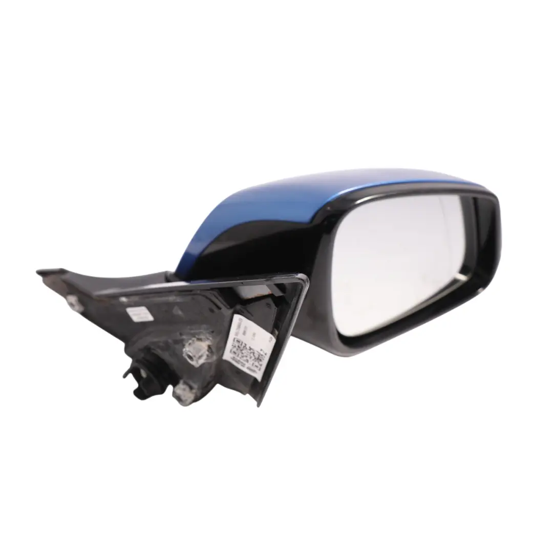 Right Wing Mirror O/S High Gloss Estorilblau Blue B45 to BMW 1 2 Series F21 F22 with Part number 7268600 BMW 1 2 Series F21 F22 Right Wing Mirror O/S High Gloss Estorilblau Blue B45 - SKU RHD-7268600-EB - Part number 7268600