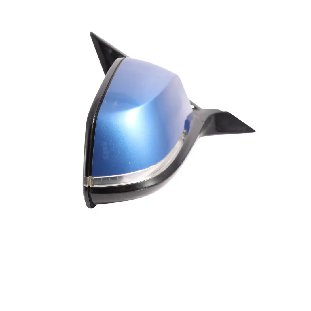 Right Wing Mirror O/S High Gloss Estorilblau Blue B45 to BMW 1 2 Series F21 F22 with Part number 7268600 BMW 1 2 Series F21 F22 Right Wing Mirror O/S High Gloss Estorilblau Blue B45 - SKU RHD-7268600-EB - Part number 7268600