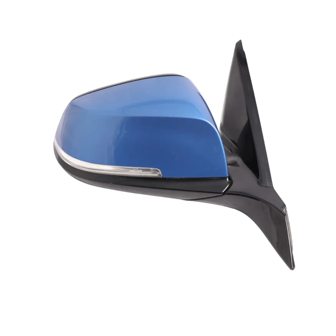 Right Wing Mirror O/S High Gloss Estorilblau Blue B45 to BMW 1 2 Series F21 F22 with Part number 7268600 BMW 1 2 Series F21 F22 Right Wing Mirror O/S High Gloss Estorilblau Blue B45 - SKU RHD-7268600-EB - Part number 7268600