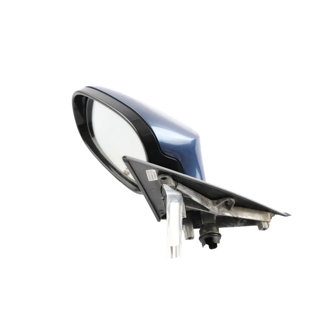 BMW E87 LCI Power Fold High Gloss Left Wing Mirror N/S Le Mans Blau 381 - SKU RHD-7282105-LMB1 - Part number 7282105