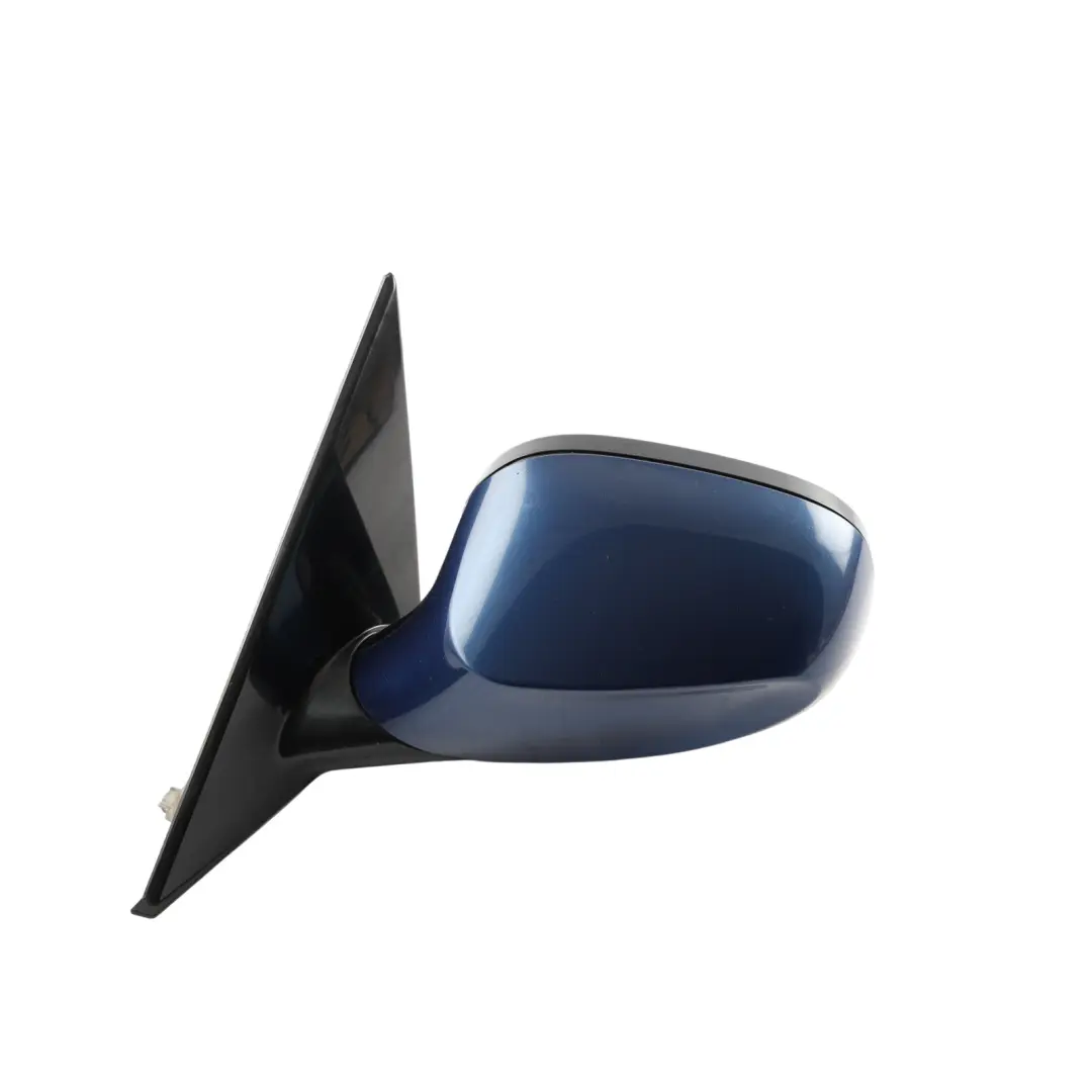 BMW E87 LCI Power Fold High Gloss Left Wing Mirror N/S Le Mans Blau 381 - SKU RHD-7282105-LMB1 - Part number 7282105
