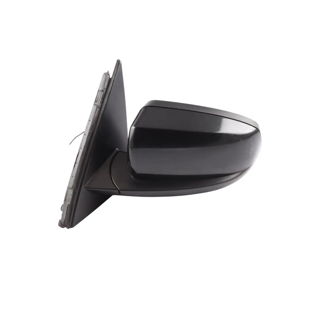 BMW X5 E70 Outside Left Wing Mirror Memory N/S Black Sapphire Metallic 475 - SKU RHD-7282733-BS - Part number 7282733