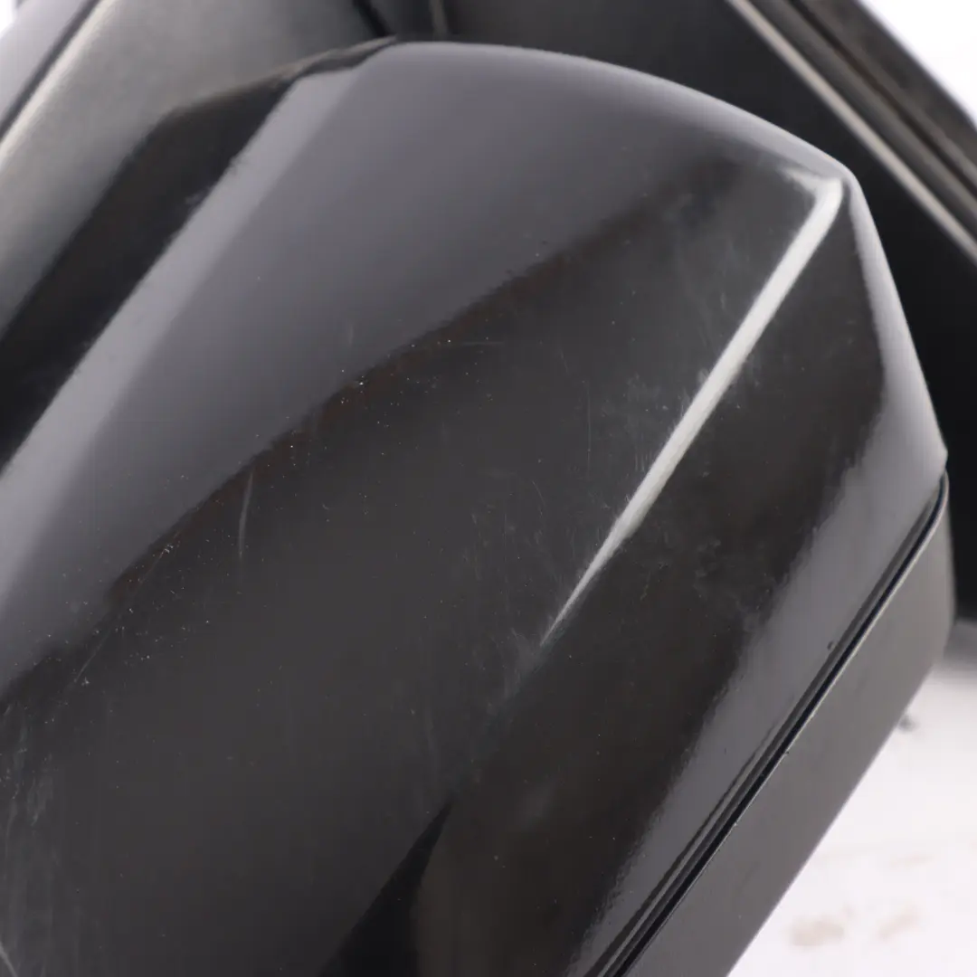 BMW X5 E70 Outside Left Wing Mirror Memory N/S Black Sapphire Metallic 475 - SKU RHD-7282733-BS - Part number 7282733