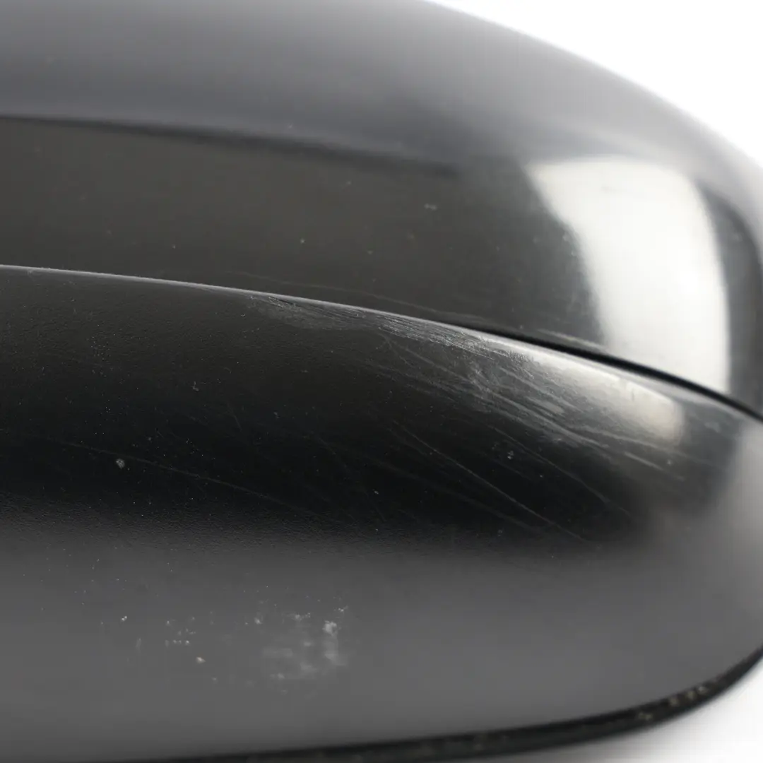 BMW X5 E70 Wing Mirror Door Outside Left Memory N/S Black Sapphire Metallic 475 - SKU RHD-7282733-BS2 - Part number 7282733