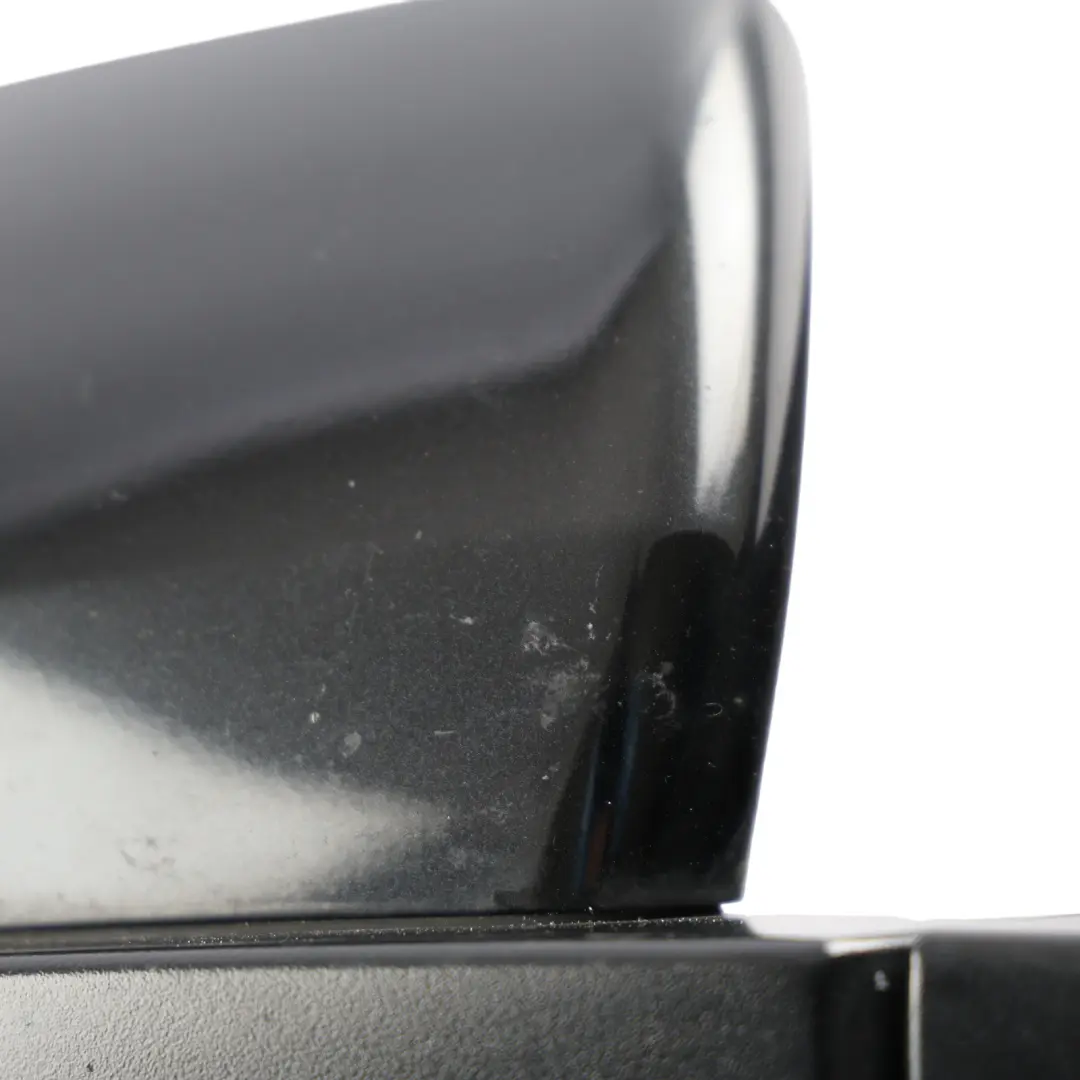 BMW X5 E70 Outside Right Wing Mirror Memory O/S Black Sapphire Metallic 475 - SKU RHD-7282734-BS - Part number 7282734