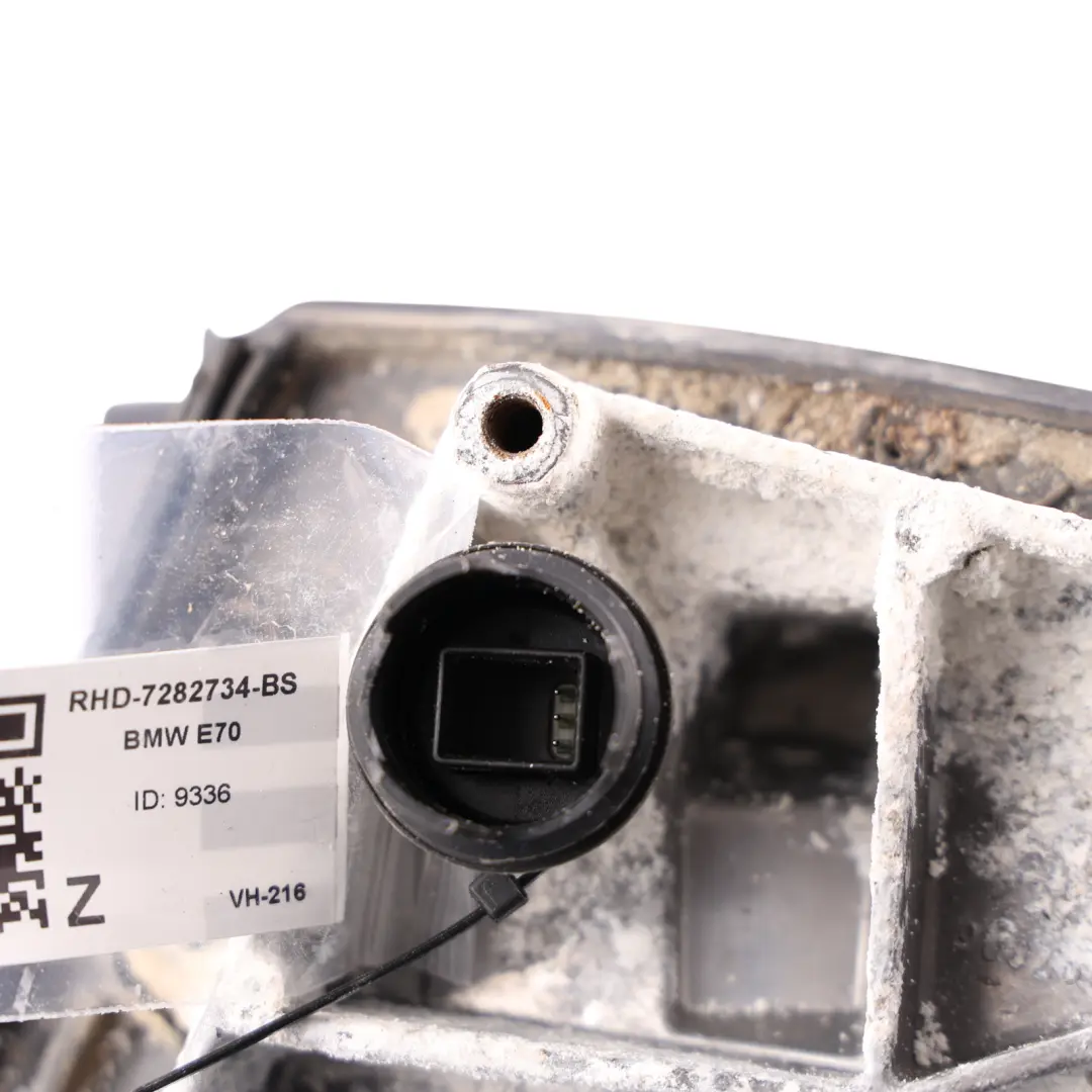 BMW X5 E70 Outside Right Wing Mirror Memory O/S Black Sapphire Metallic 475 - SKU RHD-7282734-BS - Part number 7282734