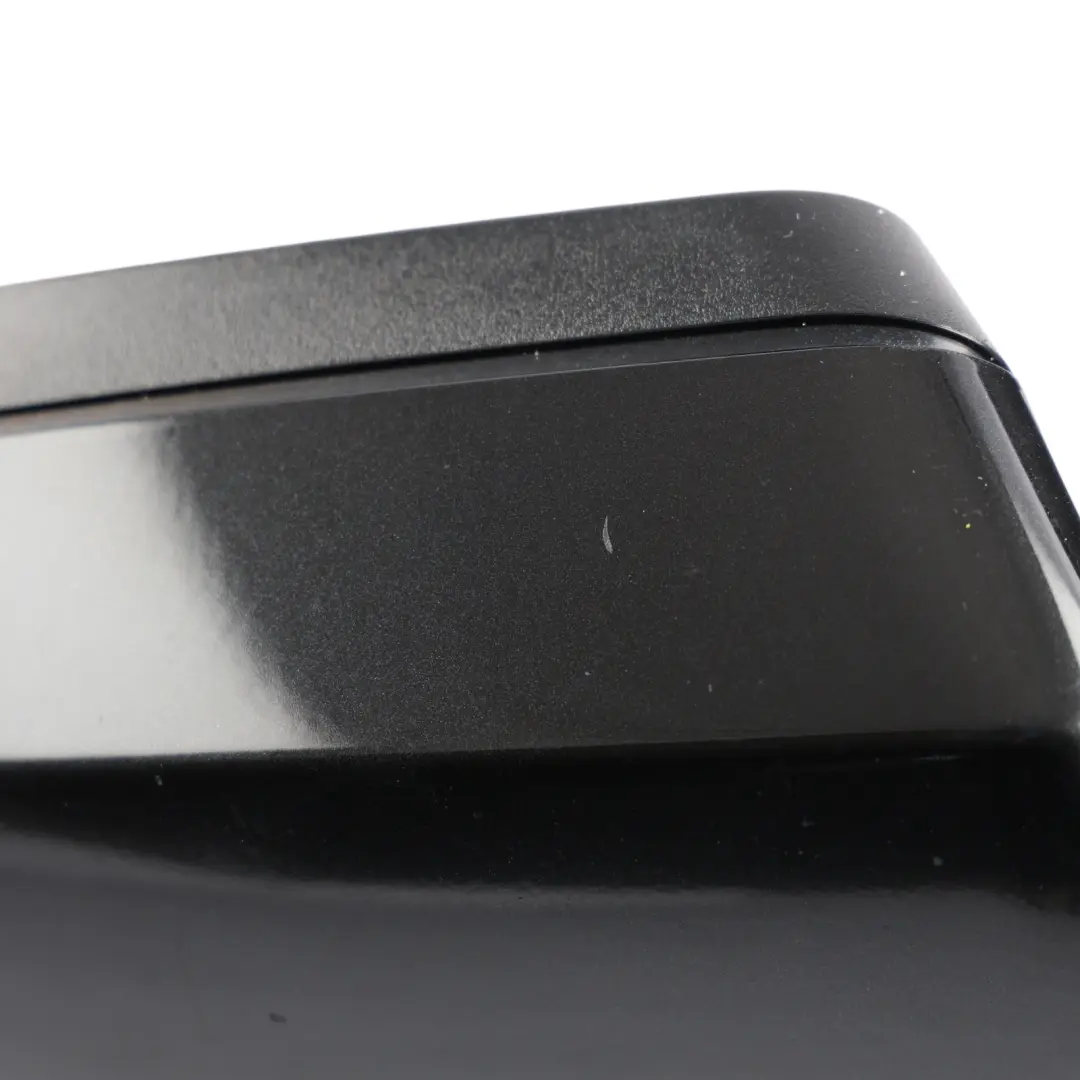 BMW X5 E70 Outside Right Wing Mirror Memory O/S Black Sapphire Metallic 475 - SKU RHD-7282734-BS - Part number 7282734