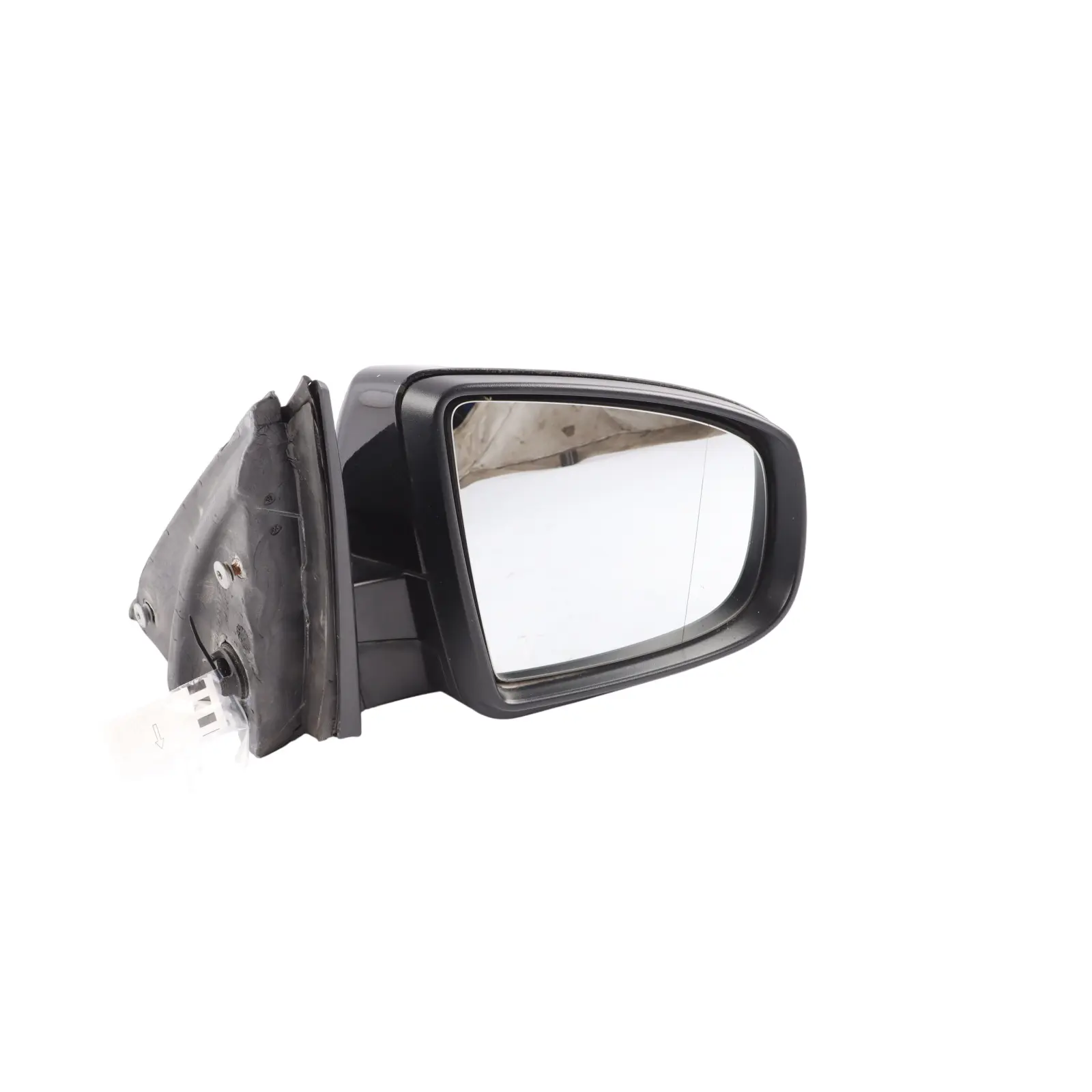 BMW X5 E70 Wing Mirror Outside Right O/S Memory Black Sapphire - 475 3 Pins
