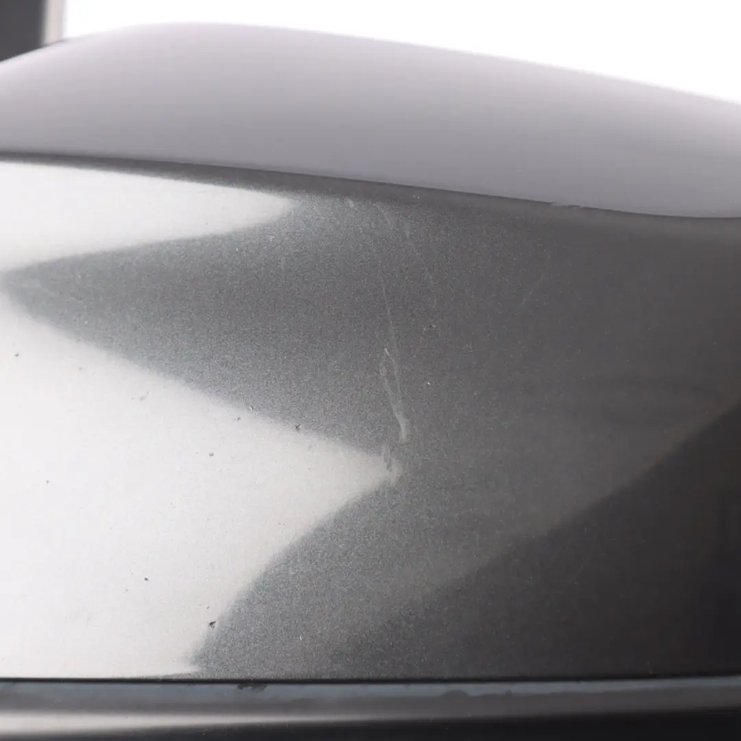 BMW F10 F11 Wing Mirror Outside Heated Door Left N/S Sophistograu Grey - A90 - SKU RHD-7283521-SOP - Part number 7283521
