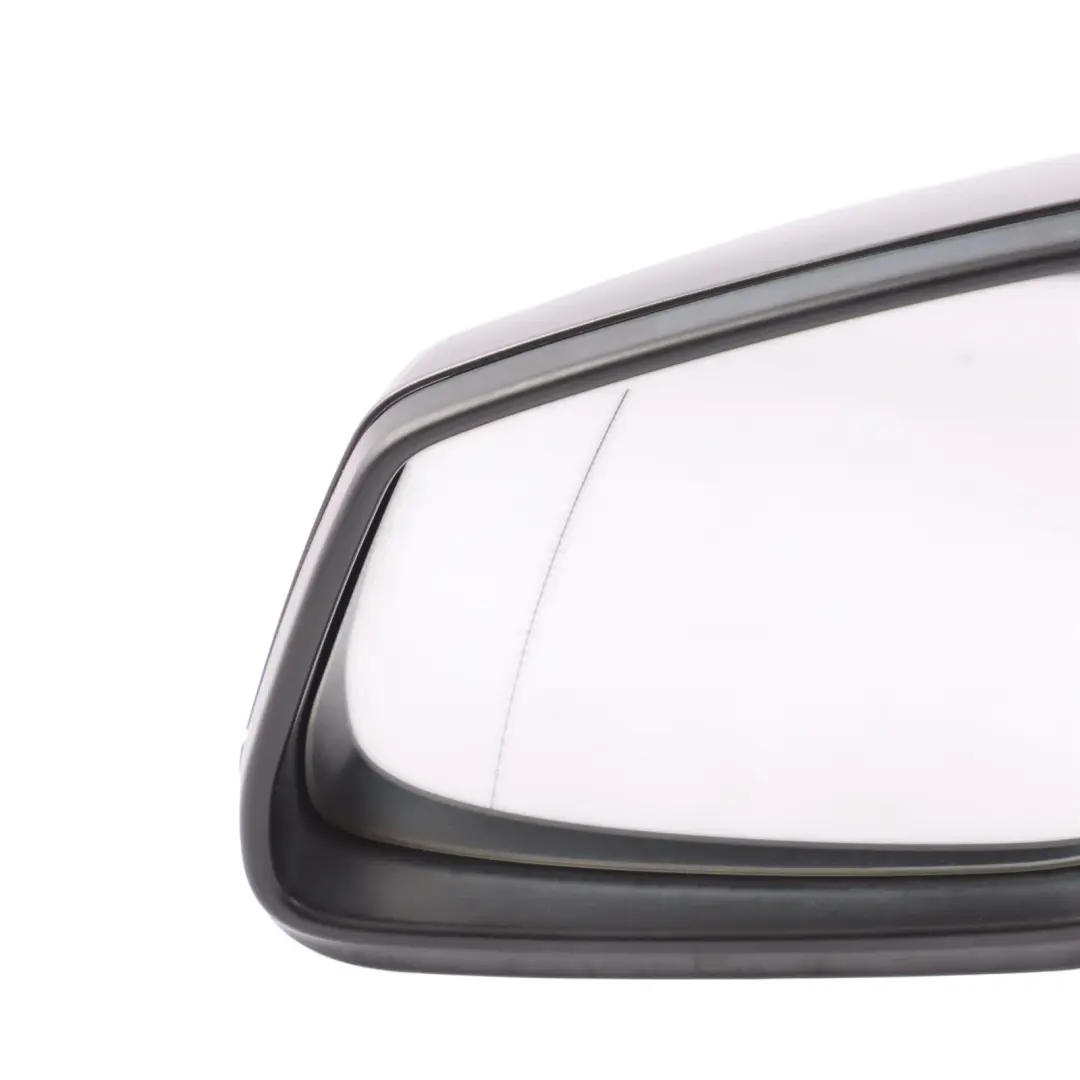 BMW F10 F11 Wing Mirror Outside Heated Door Left N/S Sophistograu Grey - A90 - SKU RHD-7283521-SOP - Part number 7283521