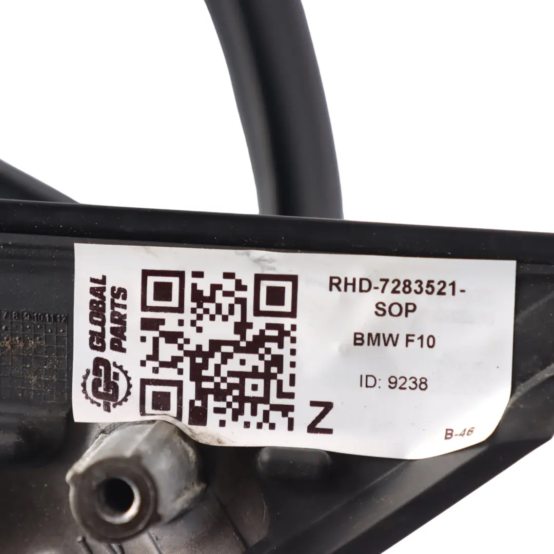 BMW F10 F11 Wing Mirror Outside Heated Door Left N/S Sophistograu Grey - A90 - SKU RHD-7283521-SOP - Part number 7283521