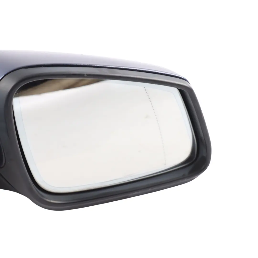 Side View Wing Mirror Heated Auto Dip Right O/S Tiefseeblau-A76 to BMW E60 E61 LCI with Part number 7283772 BMW E60 E61 LCI Side View Wing Mirror Heated Auto Dip Right O/S Tiefseeblau-A76 - SKU RHD-7283772-DSB - Part number 7283772