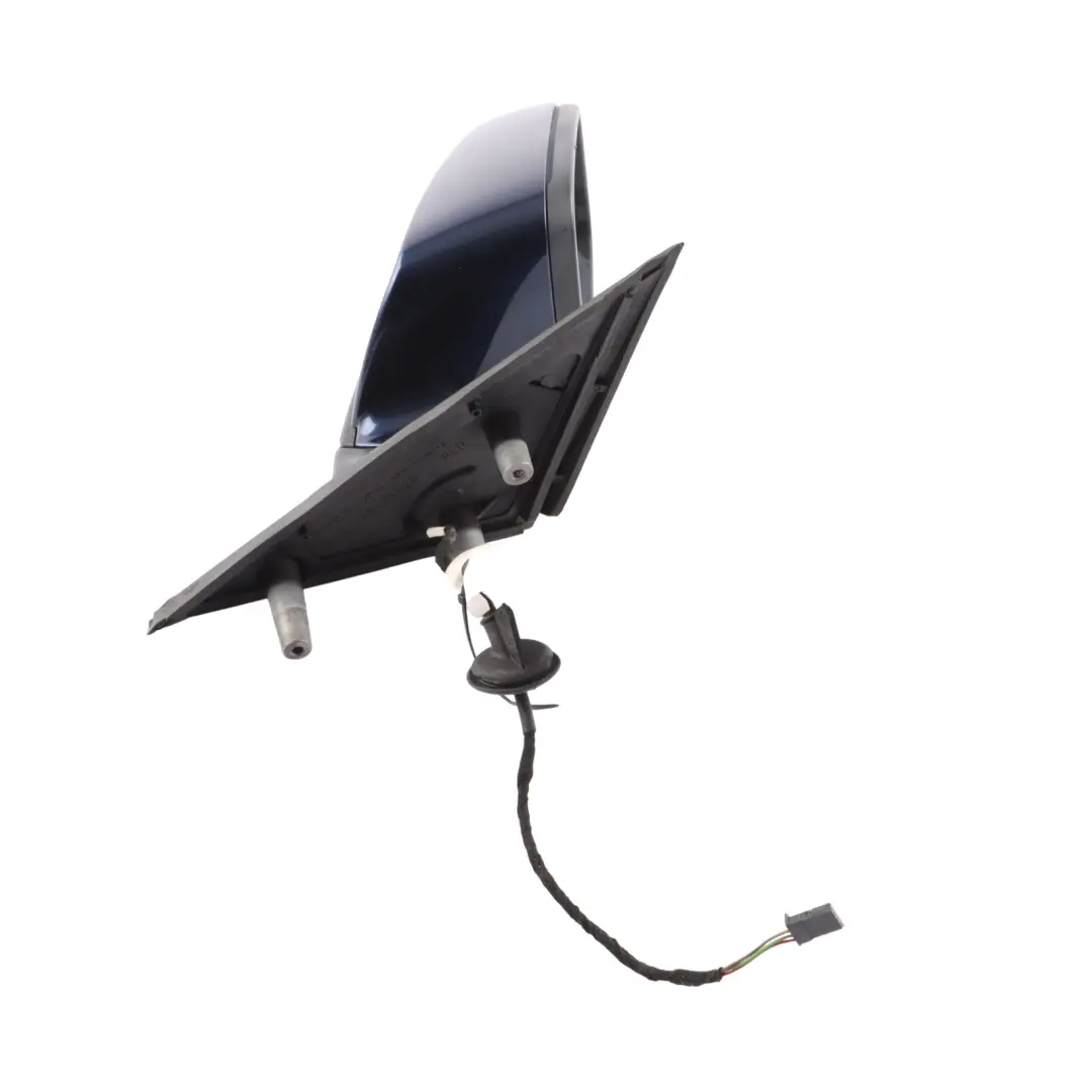 Side View Wing Mirror Heated Auto Dip Right O/S Tiefseeblau-A76 to BMW E60 E61 LCI with Part number 7283772 BMW E60 E61 LCI Side View Wing Mirror Heated Auto Dip Right O/S Tiefseeblau-A76 - SKU RHD-7283772-DSB - Part number 7283772