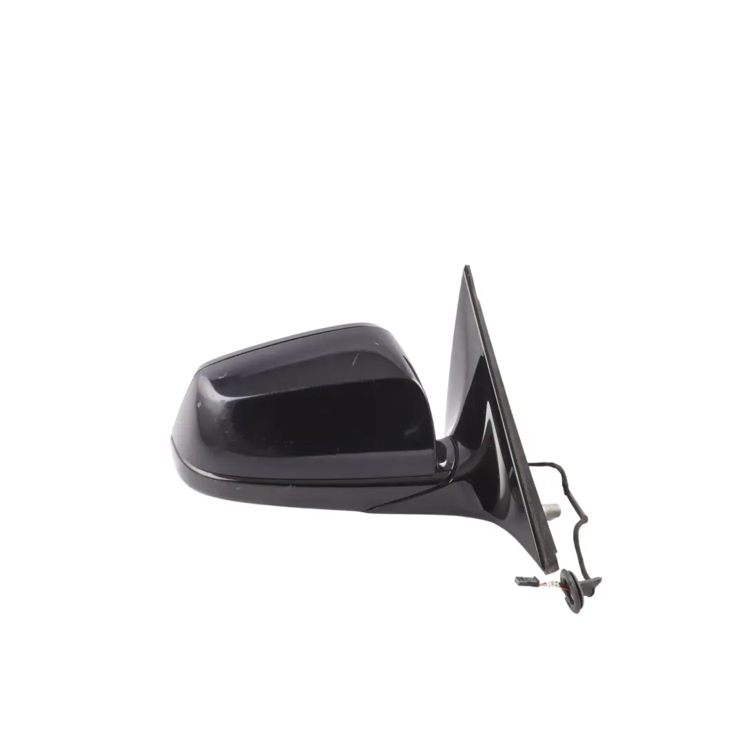 Mirror Wing Auto Dip Right O/S High Gloss Carbonschwarz - 416 to BMW E60 E61 LCI with Part number 7283792 BMW E60 E61 LCI Mirror Wing Auto Dip Right O/S High Gloss Carbonschwarz - 416 - SKU RHD-7283792-CAR - Part number 7283792