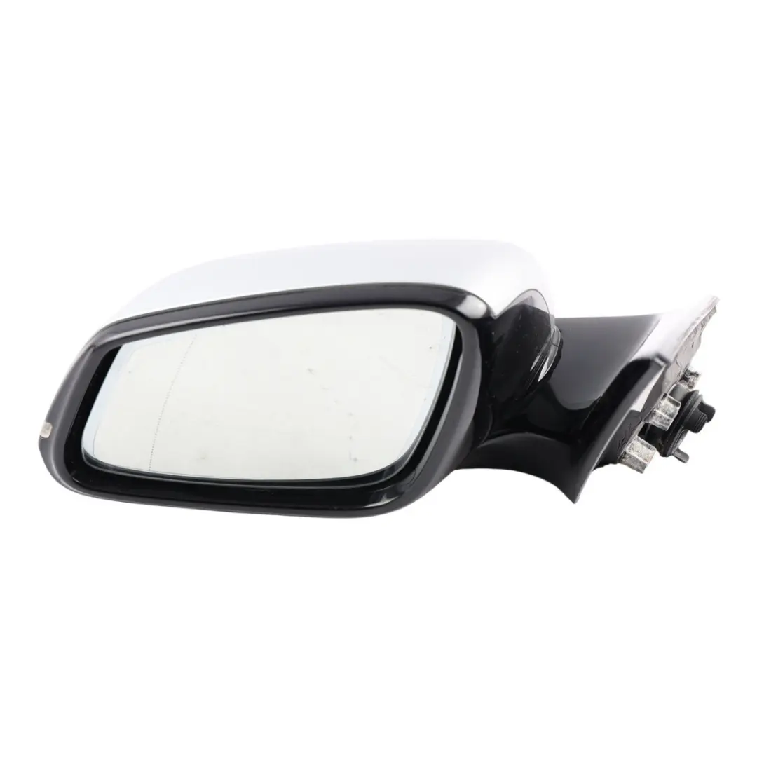 BMW F34 GT Side Wing Mirror Heated Left N/S Glacier Silber Metallic A83 - SKU RHD-7291615-GSB - Part number 7291615