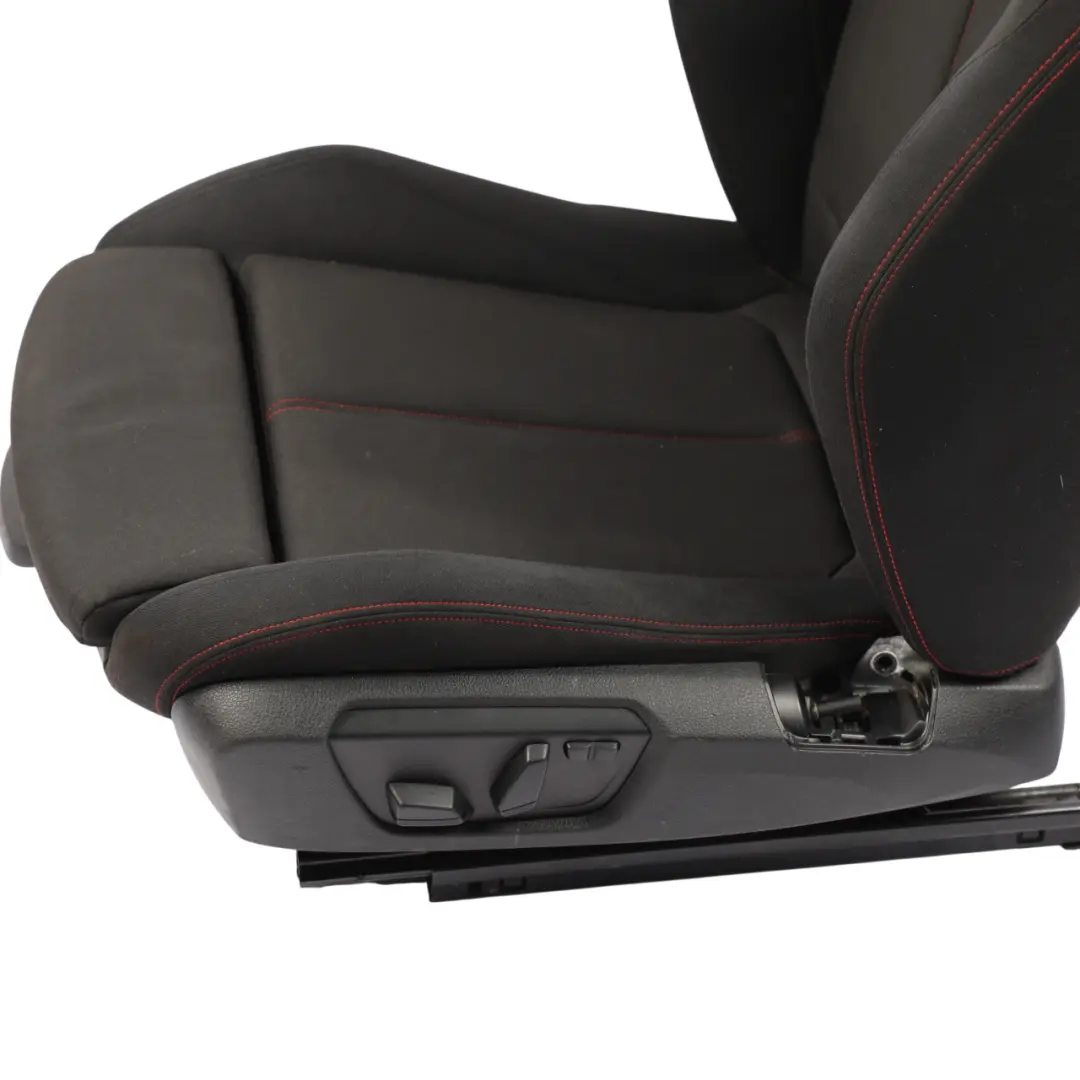 BMW F20 F30 F31 Front Seat Electric Sport Cloth Fabric Anthracite Rod Left N/S - SKU RHD-7295133-6 - Part number 7295133